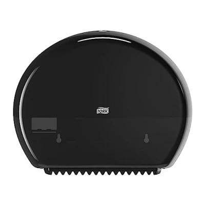 Obrázek Tork Dávkovač na toaletní papír Mini Jumbo, černý, T2, uzavřený, Elevation Linie, 555008