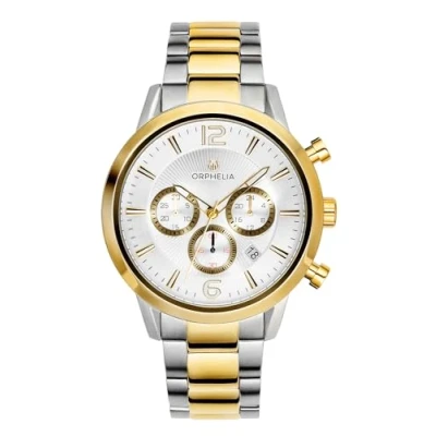 Obrázek ORPHELIA Pánské hodinky chronograf tempo, vícebarevná/stříbrná, Náramek