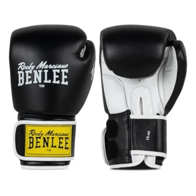 Obrázek BENLEE Boxerské rukavice z kůže Tough Black 12 oz