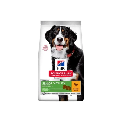 Obrázek HILLS Canine Mature Adult 5+ Senior Vitality Large Breed Chicken 14kg