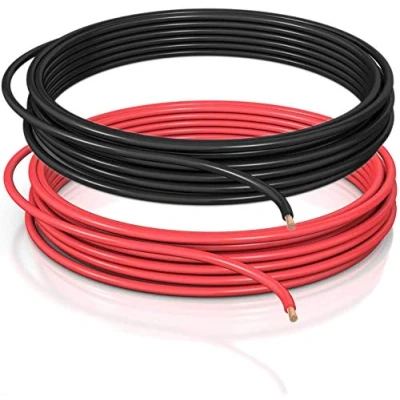 Obrázek DCSk Vedení vozidla 1,00 mm² 10 m FLRY B asymetrické 1. 00 KFZ kabel pramen sada barva červená/černá 1 mm2