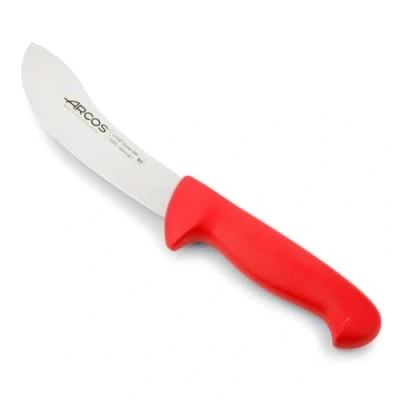 Obrázek Arcos Serie 2900 Kürschnermesser Klinge Nitrum Edelstahl 160 mm HandGriff Polypropylen Farbe Rot