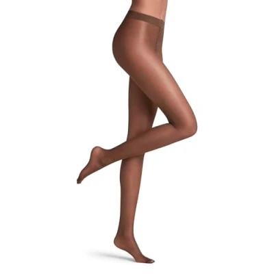 Obrázek FALKE Damen Pure Matt 20 DEN W TI transparent einfarbig 1 Stück Strumpfhose, Braun (Brenda 5179) neu umweltfreundlich, M L