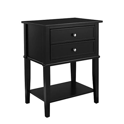 Obrázek Ameriwood Home Franklin Accent Tisch mit 2 schubladen schwarz