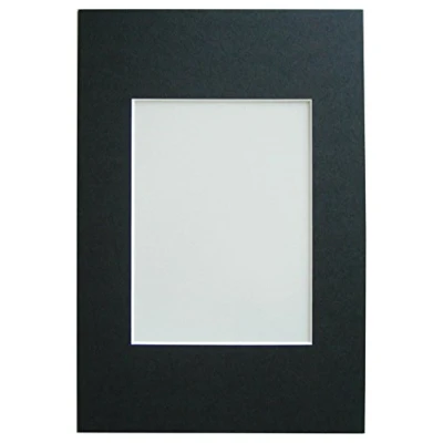 Obrázek walther design PA825B pasparta, paspartový formát 18x24 cm, obrazu 13x18 černá