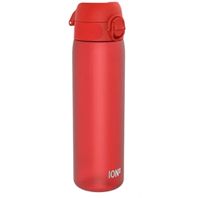 Obrázek ion8 Láhev na pití, 500 ml, zabezpečené proti protékání, otevírání jednou rukou, bezpečné uzavírání, vhodné do myčky nádobí, bez BPA, držadlo, skládací víčko, snadné čištění, klimaticky neutrální