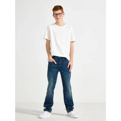 Obrázek Lindex Džíny Straight Fit pro děti, Velikost: 164, Dark denim