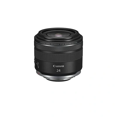Obrázek Canon Objektiv RF 24 mm Pevná ohnisková vzdálenost F1. 8 Macro is STM (5stupňový stabilizátor obrazu, pohon automatického zaostřování, SuperSpectra, širokoúhlý, motor, kompatibilní s In Body je až