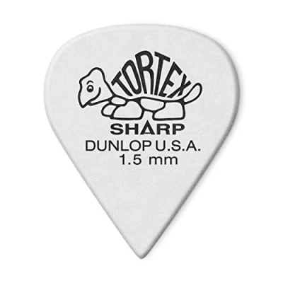 Obrázek JIM DUNLOP Plektrum Tortex Sharp 1,50 mm 12 kusů