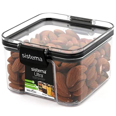 Obrázek Sistema Ultra Tritan vzduchotěsná dóza na uchovávání potravin 460 ml s víkem stohovatelná bez BPA