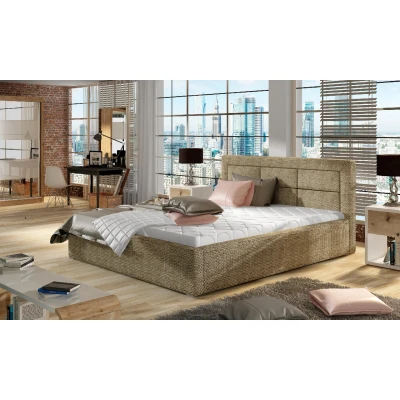 Obrázek Postel Rosano 140x200 + kovový rám / plynový zvedák box na podestýlku Materiál Dekor: Berlin 03