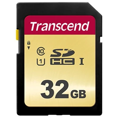Obrázek Transcend Paměťová karta 32 GB SDXC/SDHC 500S TS32GSDC500S (ekologické balení) / čtení až 95 MB a zapisování 65