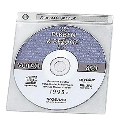 Obrázek Durable Pouzdro na CD/DVD TOP Cover, pro 1 CD/DVD, průhledné, balení s 10 pouzdry, 520019