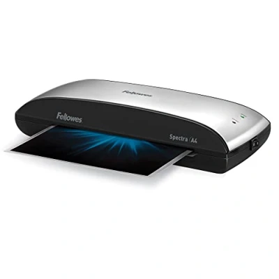 Obrázek Fellowes A4 laminovací přístroj, Spectra pro začátečníky, 80 125 mikronů fólie, formát A4, domácnost/domácí kancelář, vč. 10 bezplatných fólií