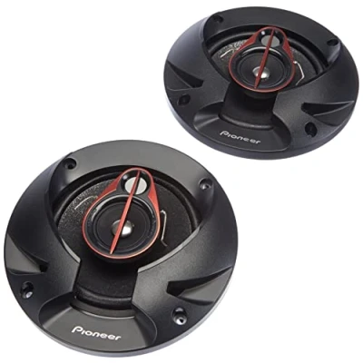Obrázek Pioneer TS R1350S 3 Weg Koaxiallautsprecher für Autos (250 W), 13 cm, kraftvoller Klang, 35 W Eingangsnennleistung, 47 mm Einbautiefe, schwarz, 2 Lautsprecher