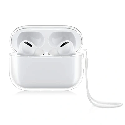 Obrázek kwmobile pouzdro kompatibilní s Apple AirPods Pro 2 TPU silikonové ochranné Case Cover sluchátka transparentní