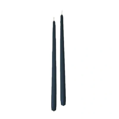 Obrázek Cereria di Giorgio Risthò Konische Kerzen für Kerzenständer, Keramik, dunkelblau, 2.2 x 40 cm