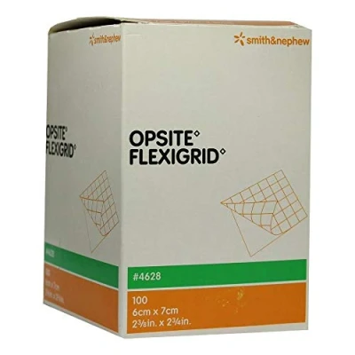 Obrázek Opsite Flexigrid transparentní obvaz 7 x 6 cm sterilní, 100