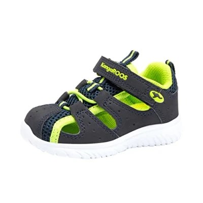Obrázek KangaROOS Unisex Ki Rock Lite Ev tenisky, Dark Navy Lime 4054