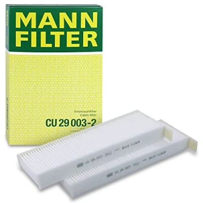 Obrázek MANN FILTER Interiérový filtr CU 29 003 2 sada kabinových vzduchových filtrů (sada ks) pro osobní automobily