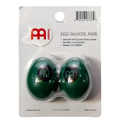 Obrázek Meinl Percussion ES2 pro Green Egg Šejkru (pár), zelená