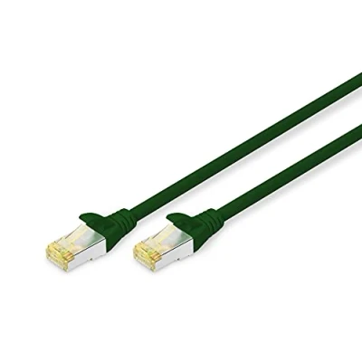 Obrázek DIGITUS LAN Kabel Cat 6A 20m RJ45 Netzwerkkabel S/FTP Geschirmt Kompatibel zu 6 &amp; 7 Grün