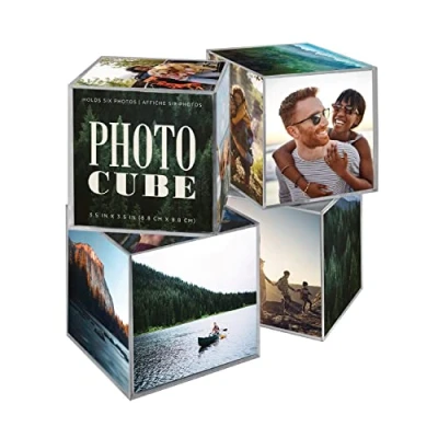 Obrázek MCS Kunststoff 6 Kant Foto Cube, klar, Set 4