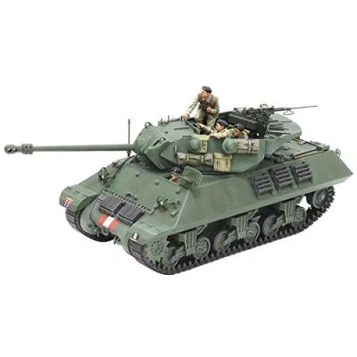 Obrázek Tamiya 35366 vojenská 1: 35 Britská M10 IIC Achilles, modelářství, plastová stavebnice, nelakované