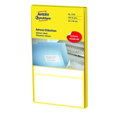 Obrázek Avery Zweckform 3343 adresu páska pro, bílá