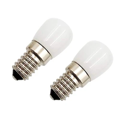 Obrázek ShuoHui 2x 230V AC 3W 3000K E14 mini LED náhradní žárovka pro šicí stroj lednice lampa světlo
