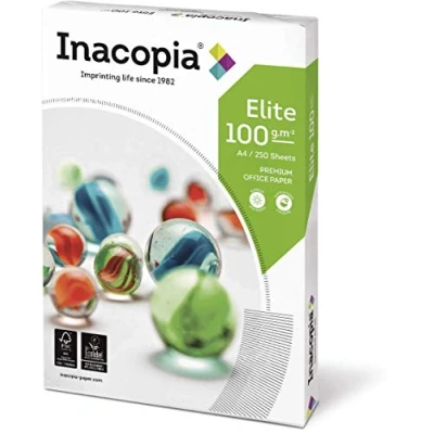 Obrázek Prémiový propagační papír Super White A4, 100 g/m², 250 listů // v kvalitě 1A s vysokou neprůhledností, barevným kontrastem a ostrostí obrazu Doporučení výrobku od &#039;&#039;Mario Lemani&#039;&#039;