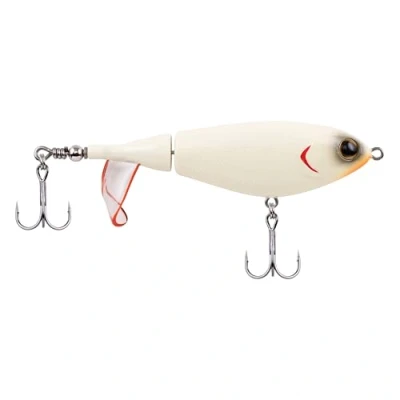 Obrázek Berkley Rybářská návnada Choppo topwater, kosti, 1/2 unce, 90 mm vylepšený povrch vrtule pro maximální rušení, vybavená háčky Sharp Fusion19