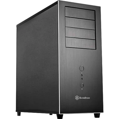 Obrázek SilverStone Technology SST TJ04B E Temjin Midi Tower kryt, SSI CEB, ATX, černý