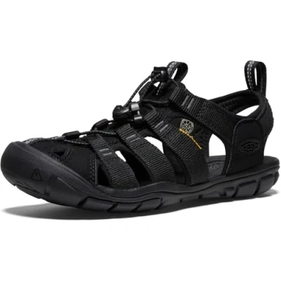 Obrázek KEEN Damen Clearwater CNX Sandalias, Black/Black, 35 EU