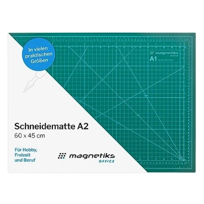 Obrázek magnetiks Krájecí podložka DIN A2 řezací samoléčivá oboustranná zelená 60 x 45 cm