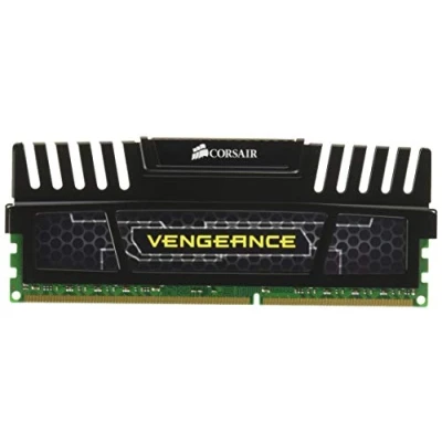 Obrázek Corsair Vengeance černá 8GB (1x8GB) DDR3 1600 MHz (PC3 12800) Desktop operační paměť (CMZ8GX3M1A1600C10)