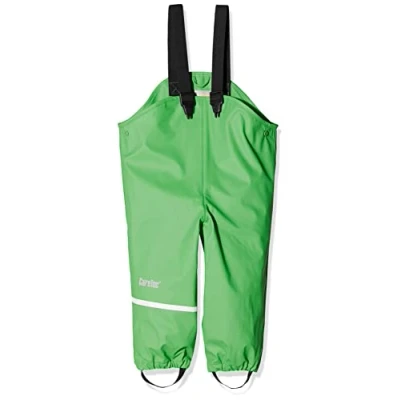 Obrázek CareTec Unisex dětské Rain Overall Pu W/O Fleece kalhoty do deště, Zelená