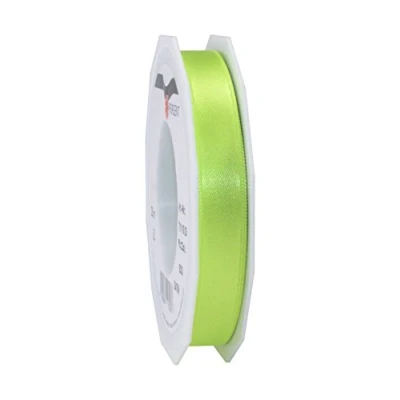 Obrázek PRÄSENT C.E. Pattberg Satin hellgrün, 25 m Satinband zum Einpacken von Geschenken, 15 mm Breite, Geschenkband Dekorieren &amp; Basteln, Dekoband, Anlass