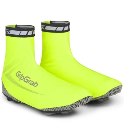 Obrázek GripGrab Unisex návleky na boty pro dospělé Raceaqua závodní kolo, žluté Hi Vis, M (40/41)