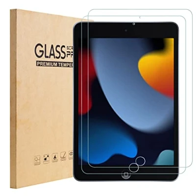 Obrázek [2 kusy] TopEsct ochranná fólie pro iPad 9/8/7 generace 10. 2&quot; palců 2021/2020/2019 (ipad 9. / 8. 7. generace), tvrzená na displej