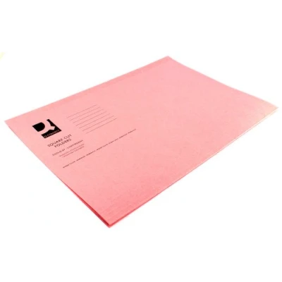 Obrázek Q CONNECT složka, velmi lehké, 180 g/m2, formát Foolscap, růžová 100