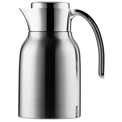 Obrázek Helios Meeting Izolační konvice z ušlechtilé oceli 1 l 6 h teplá udržuje nápoje horké a studené nerozbitné &amp; vhodné do myčky nádobí elegantní design, matná