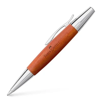 Obrázek Faber Castell 148382 Otočné kuličkové pero e motion Birnbaum, hnědá, tuha do propisky B, barva psaní černá