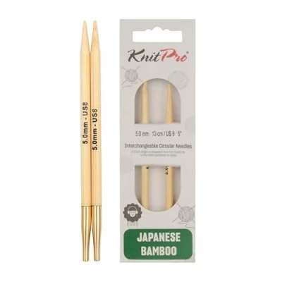 Obrázek Knitpro 22405 síla pletacích, bambus, přírodní, 12 x 0,5 cm
