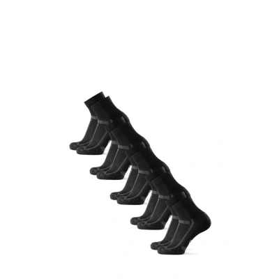 Obrázek Danish Endurance LONG Distance Running 5 PACK Sportovní ponožky, Velikost: 39 42, Black grey