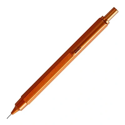 Obrázek Rhodia 9398C otočná tužka (0,5 mm scRip, ideální pro vaše poznámky a technické výkresy, praktická elegantní) 1 kus, oranžová