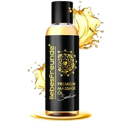 Obrázek liebesfreunde® masážní olej PREMIUM pro příjemné masáže erotický olej, 150 ml