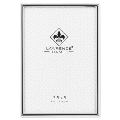 Obrázek Lawrence Frames Simply Metall Bilderrahmen, Silber, 8,9 x 12,7 cm