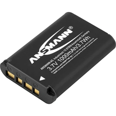 Obrázek ANSMANN Li Ion baterie A Son NP BX1 3 7V / typ 1000mAh Výkonná pro foto digitální fotoaparáty perfektní náhradní Sony Digicam atd.