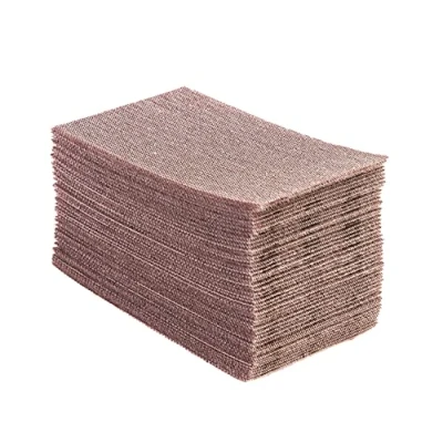 Obrázek Mirka Abranet síťové brusné proužky 93 x 180 mm suchý zip / zrnitost P400 50 ks k broušení dřeva, špachtle, laku, plastu 5412805041